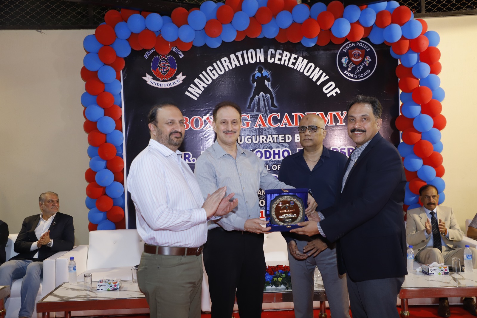 Inauguration Ceremony Sindh Police Boxing Academy