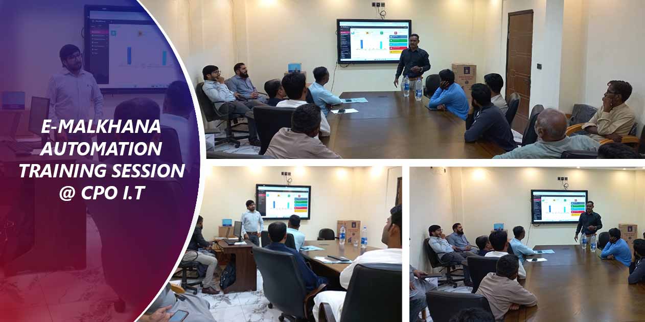 E-Maalkhana Automation Training Session @ CPO I.T