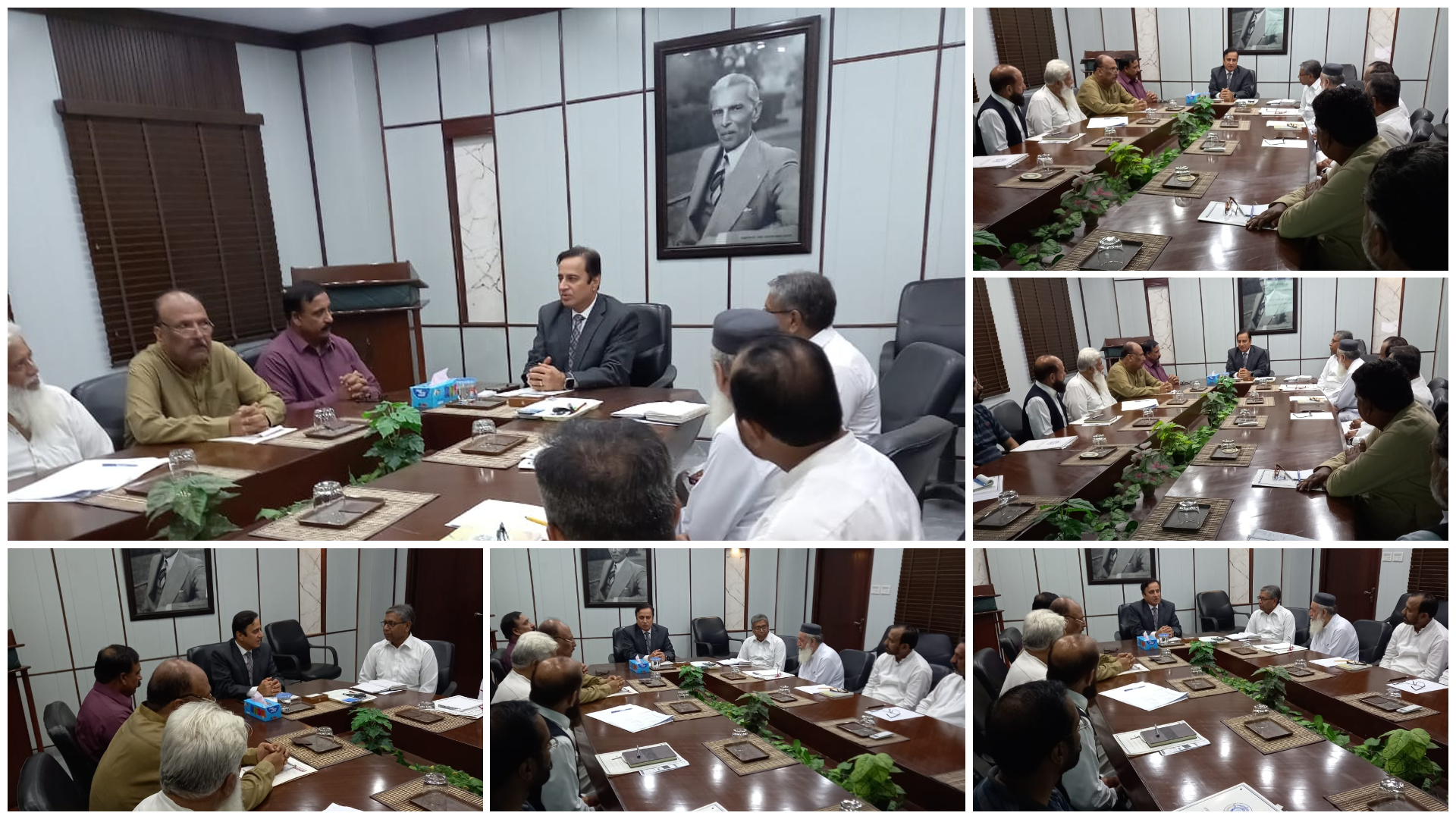 DIGP SB FIDA HUSSAIN MASTOI CHAIRED A STAFF LEVEL INTRODUCTORY MEETING WITH BRANCH INCHARGES AFTER ASSUMING CHARGE