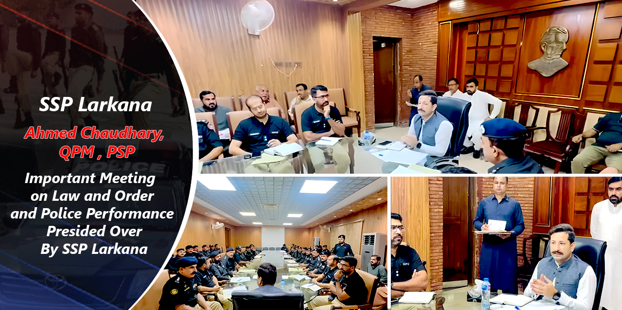 SSP Larkana Ahmed Chaudhry slide 2