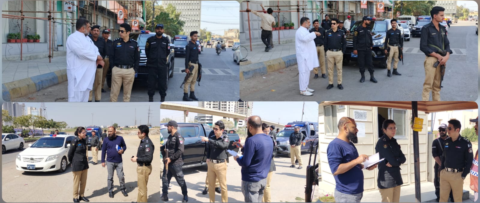 A REVIEW OF THE SECURITY ARRANGEMENTS FOR THR PROCESSION TAKEN OUT ON THE OCCASION OF THR BIRTH OF HAZRAT ALI"S