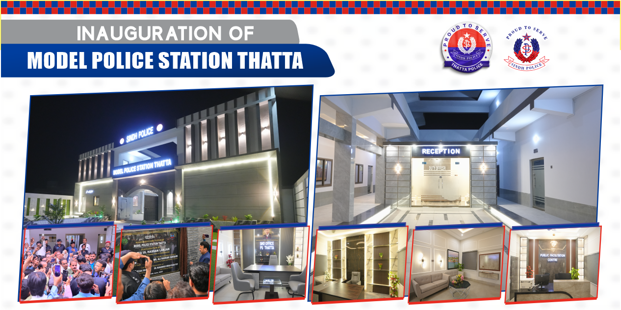 INAUGURATION OF MODEL POLICE STATION THATTA