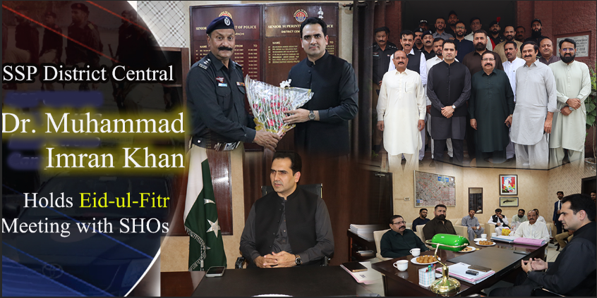 SSP District Central Holds Eid-ul-Fitr Meeting with SHOs
