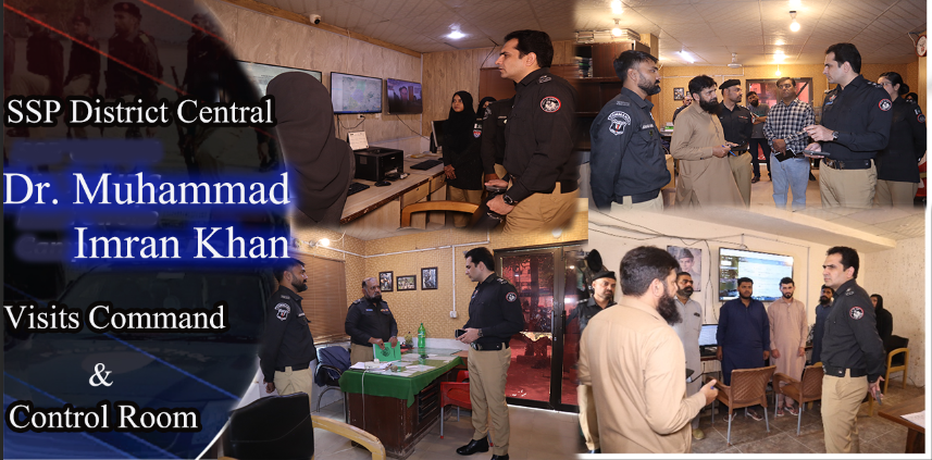 SSP District Central Visits Command and Control Room
