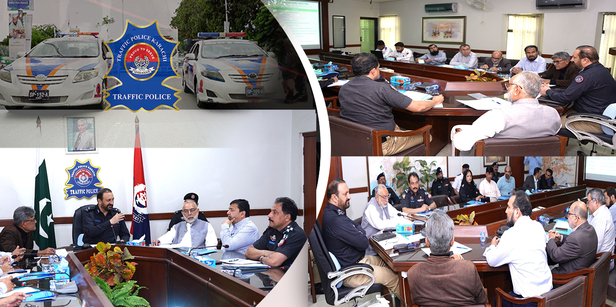 Additional IGP Karachi Javed Alam Odho visted the DIGP Traffic Office Karachi. 2025